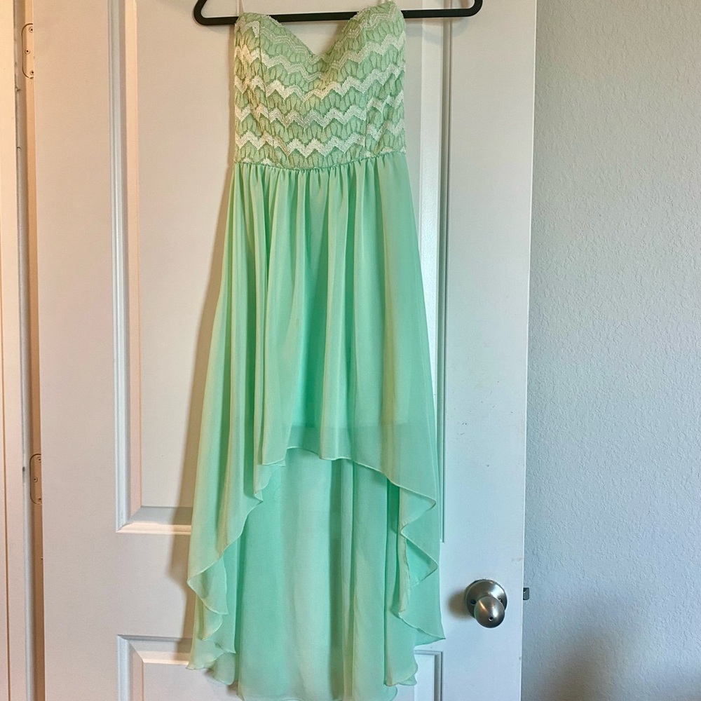 Windsor Light Green Lace Dress